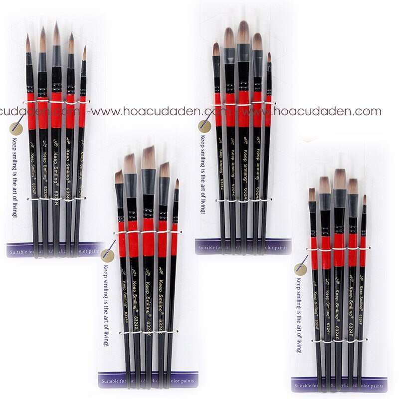 [HCM]Bộ 5 Cọ Keep Smilling