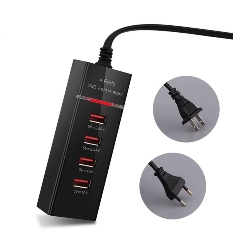 Ổ CẮM ĐIỆN SẠC ĐA NĂNG 4 CỔNG USB AAA