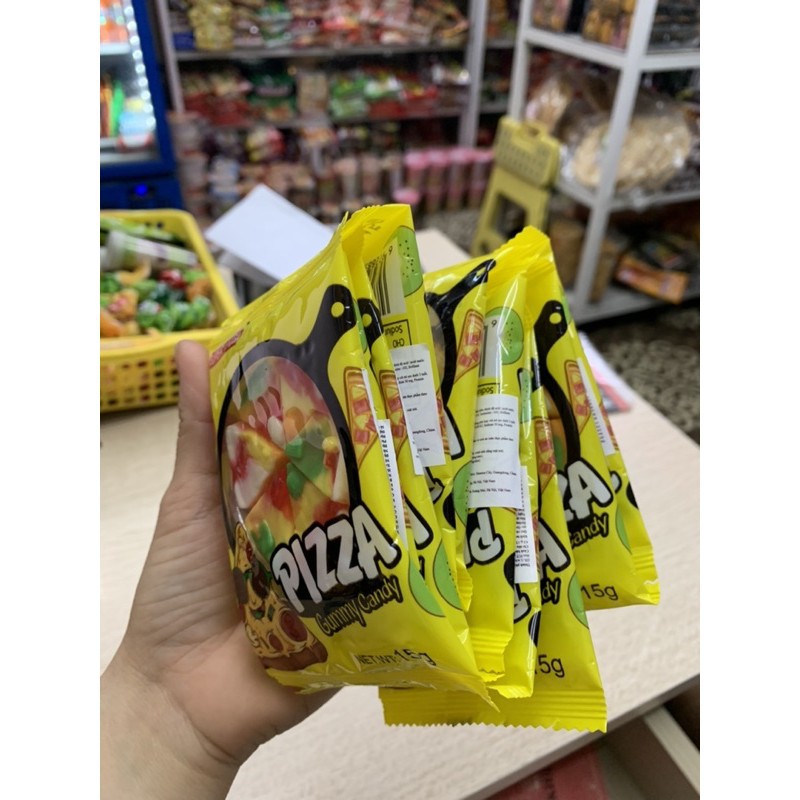 SET 12 Gói Kẹo PIZZA GUMMY Candy