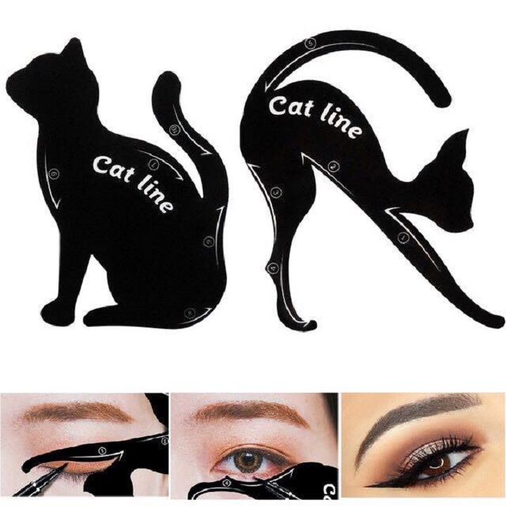 Combo 2 Khuôn kẻ mí Catline siêu đa năng siêu độc đáo