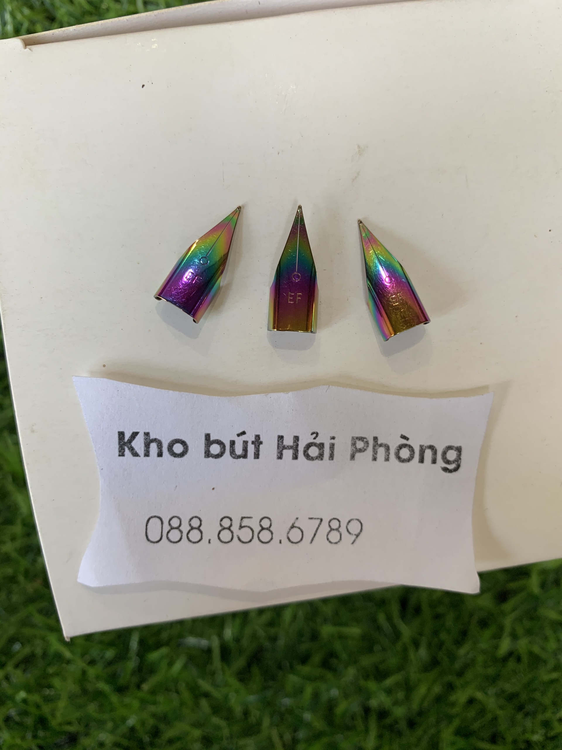 Combo 3 ngòi ef siêu bền. ngòi 7 mầu chất lượng cao ⭐️⭐️⭐️⭐️⭐️