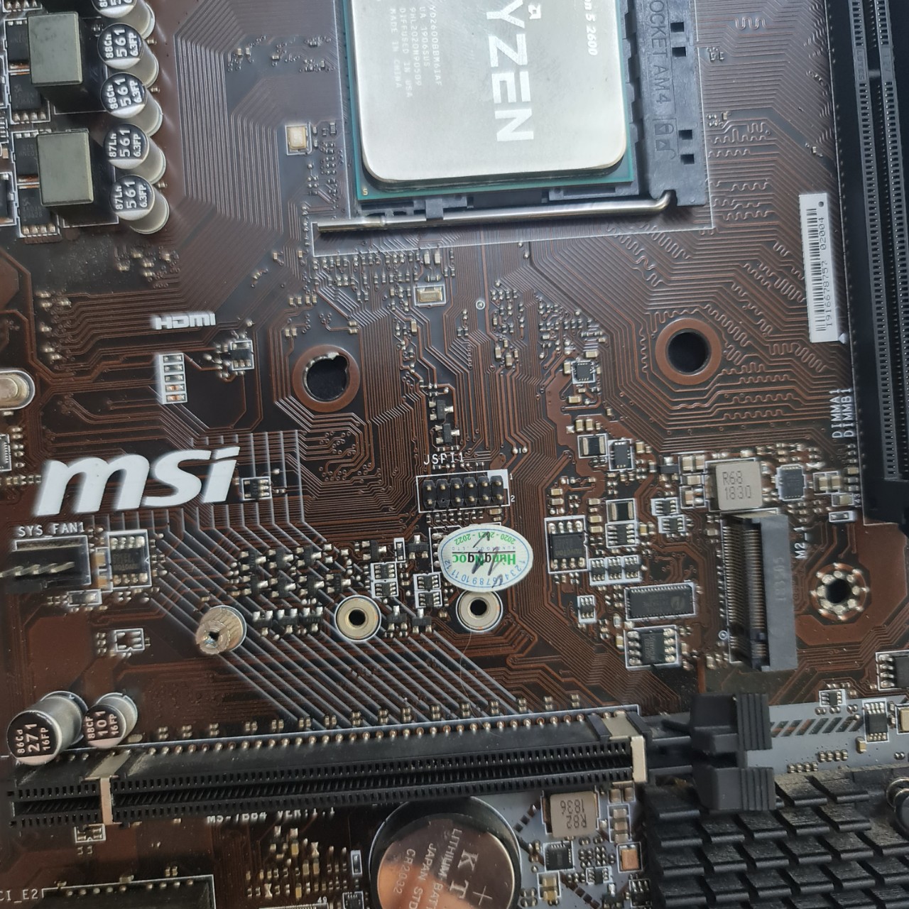 Mainboard MSI B450M Pro M2