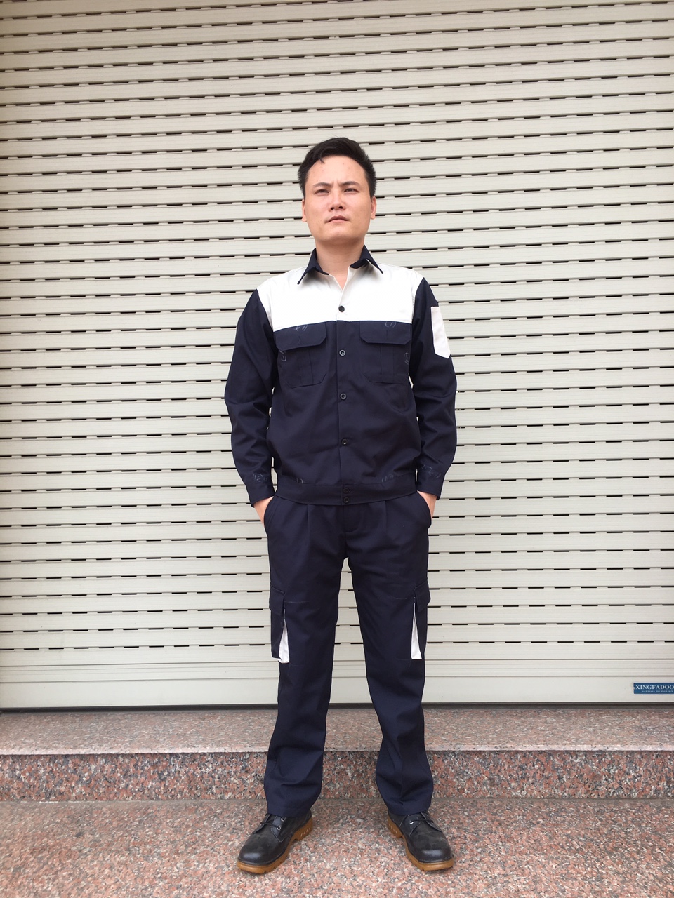 Quần áo bảo hộ lao động size 5 Păng Rim Hàn Quốc, Bộ quần áo lao động chất đẹp giá tốt