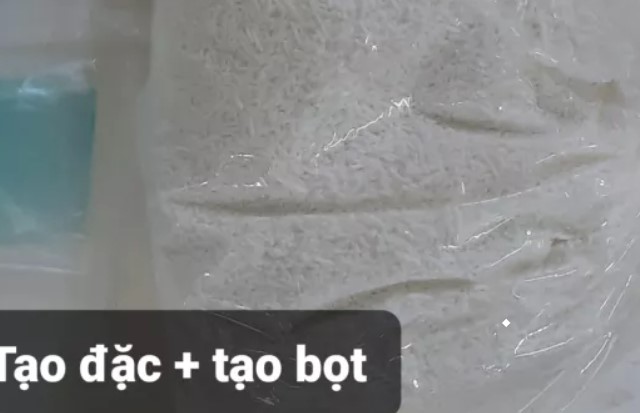 Tạo đặc + tạo bọt thêm pha 1 phần nước rửa chén