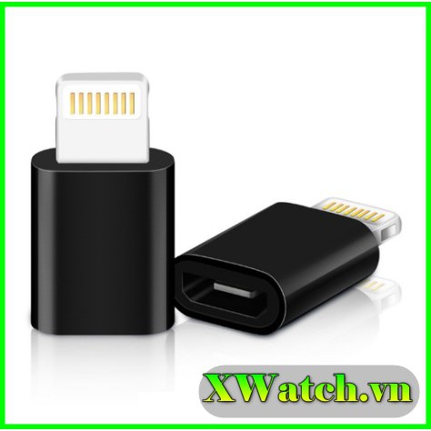 Đầu Chuyển Đổi Từ Cổng Micro USB / Type C Sang ip Cho táo