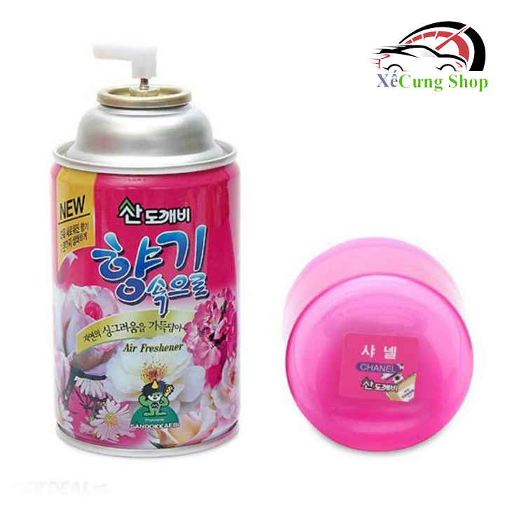 Chai xịt khử mùi cafe trên ô tô