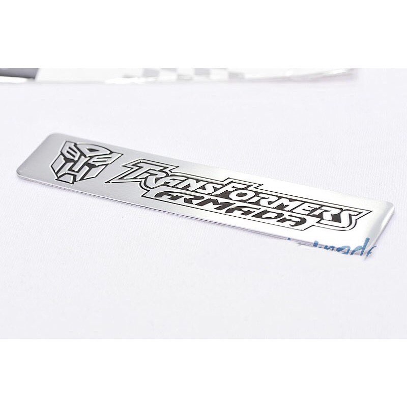 DECAL NHÔM TRANSFORMERS - 12 X 2,6 CM