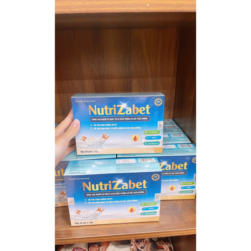 NutriZabet - Combo 3 Hộp 30 Gói
