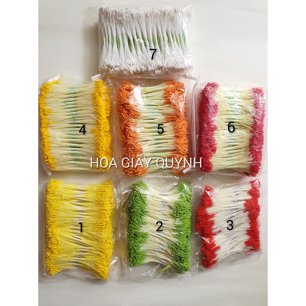 NHỤY HOA (NHỤY CHỈ) đầu dài - làm hoa handmade