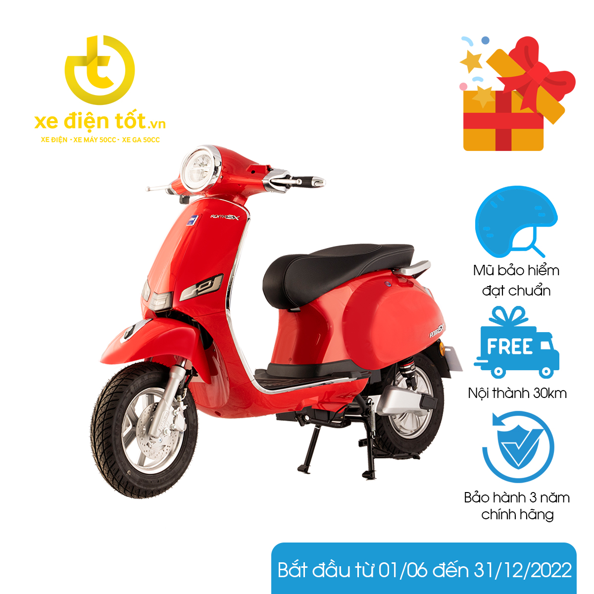 Xe Máy Điện DK Roma SX
