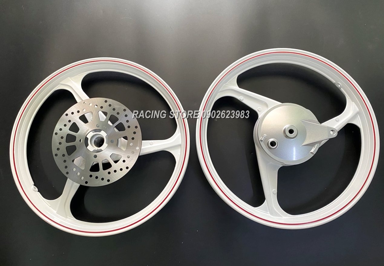 Mâm-vành 3 cây ya 1 đĩa vx chỉ đỏ gắn si, ju, tau, ex 2006-2010 ...
