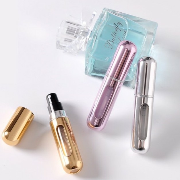 CHAI CHIẾT NƯỚC HOA NHÔM TRÒN 5ML