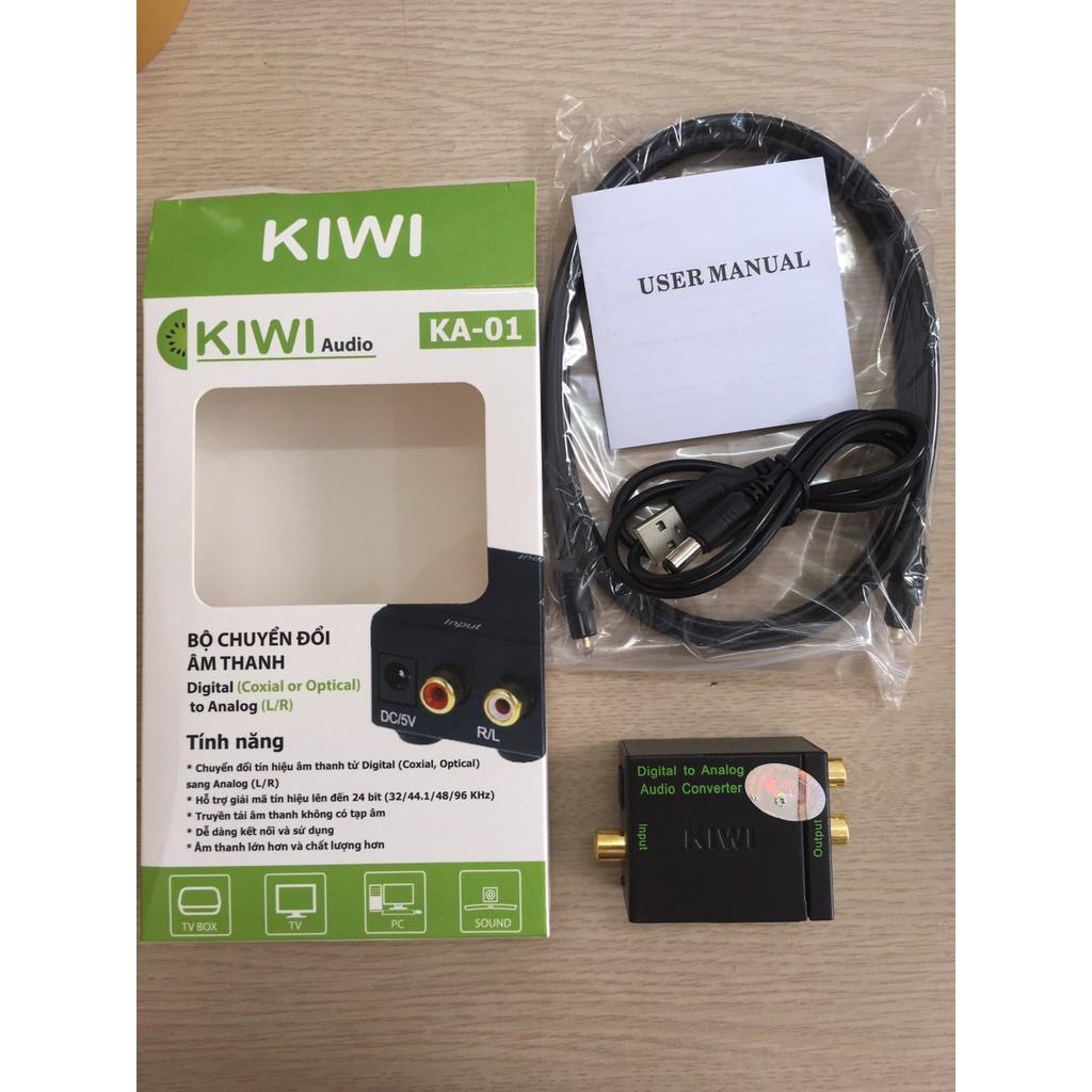 HỘP CHUYỂN ĐỔI OPTICAL SANG AUDIO AV KÈM CÁP OPTICAL