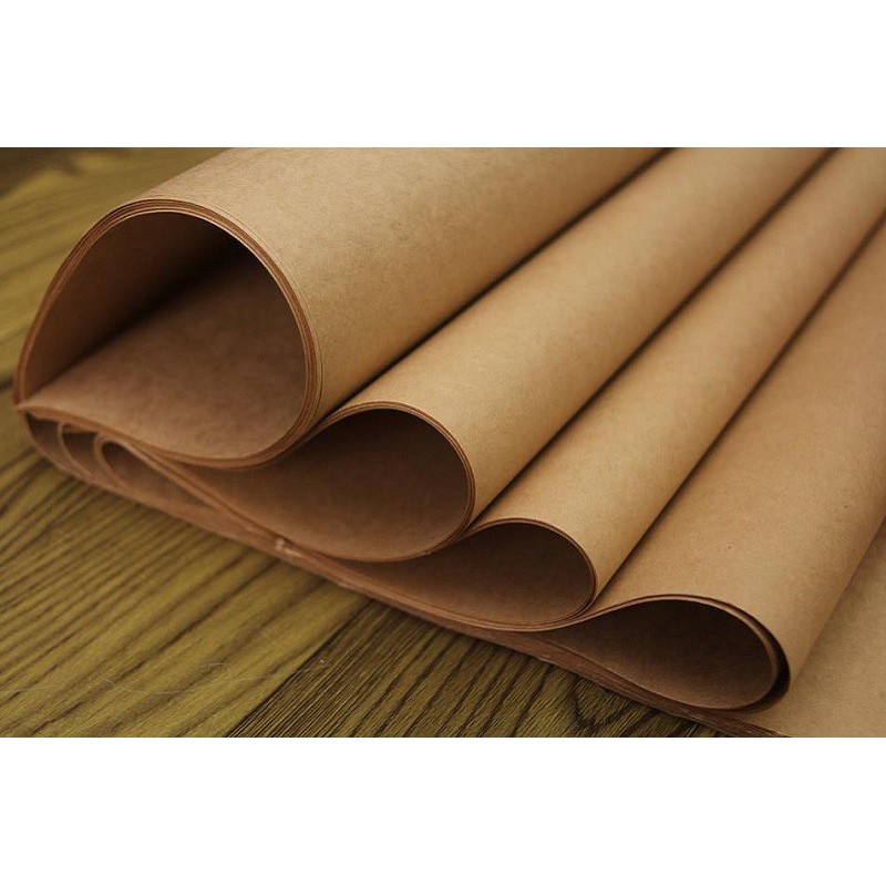 Giấy kraft gói hàng, Giấy xi măng, Giấy gói quà đủ size
