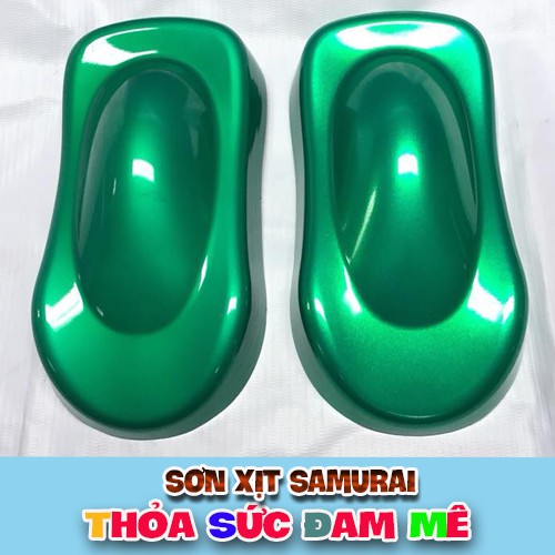 Samurai Y017 - Chai sơn màu xanh candy Y017