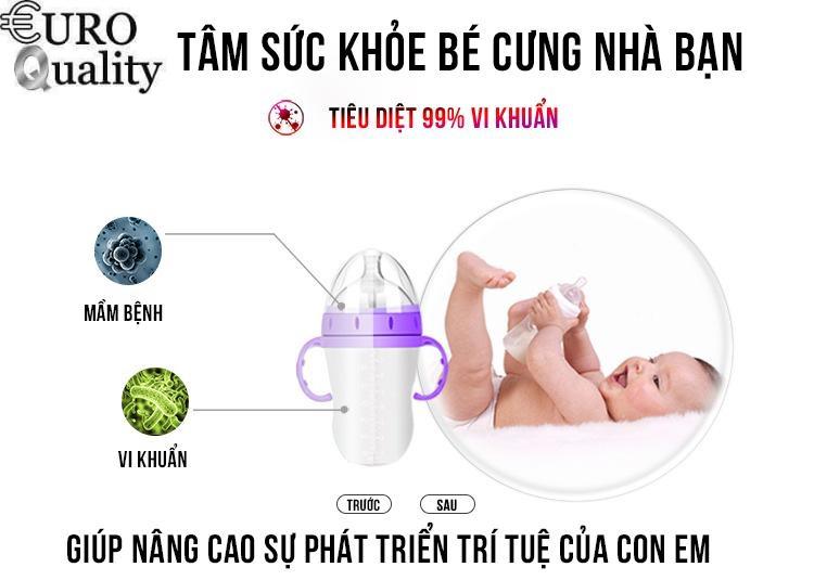 Euro Quality- Máy rửa rau củ diệt khuẩn gia dụng