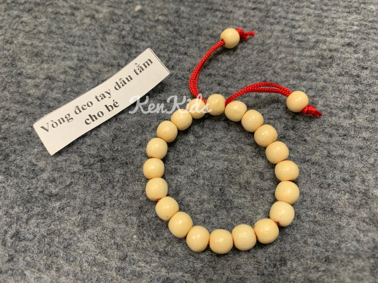 Vòng tay hạt dâu tằm 100 % cho bé