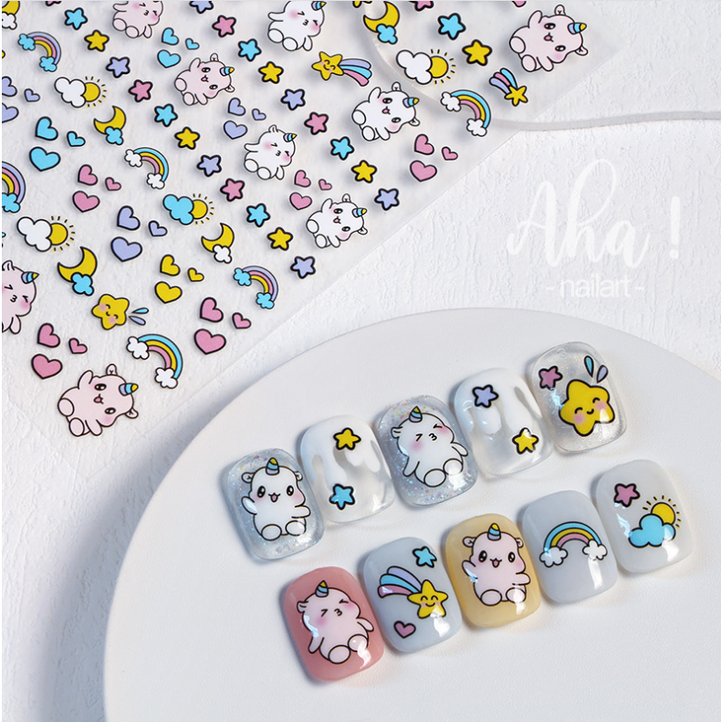Hình dán móng tay - Sticker dán móng mã số A026