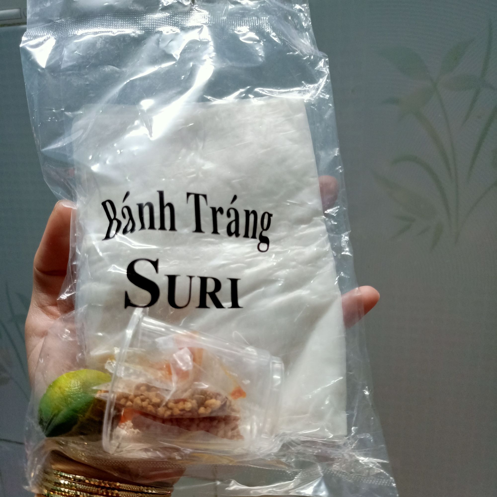 5 bịch bánh tráng suri sate tắc