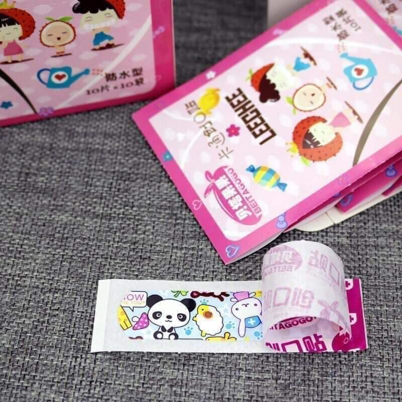 Hộp 100 miếng dán ugo cho bé.