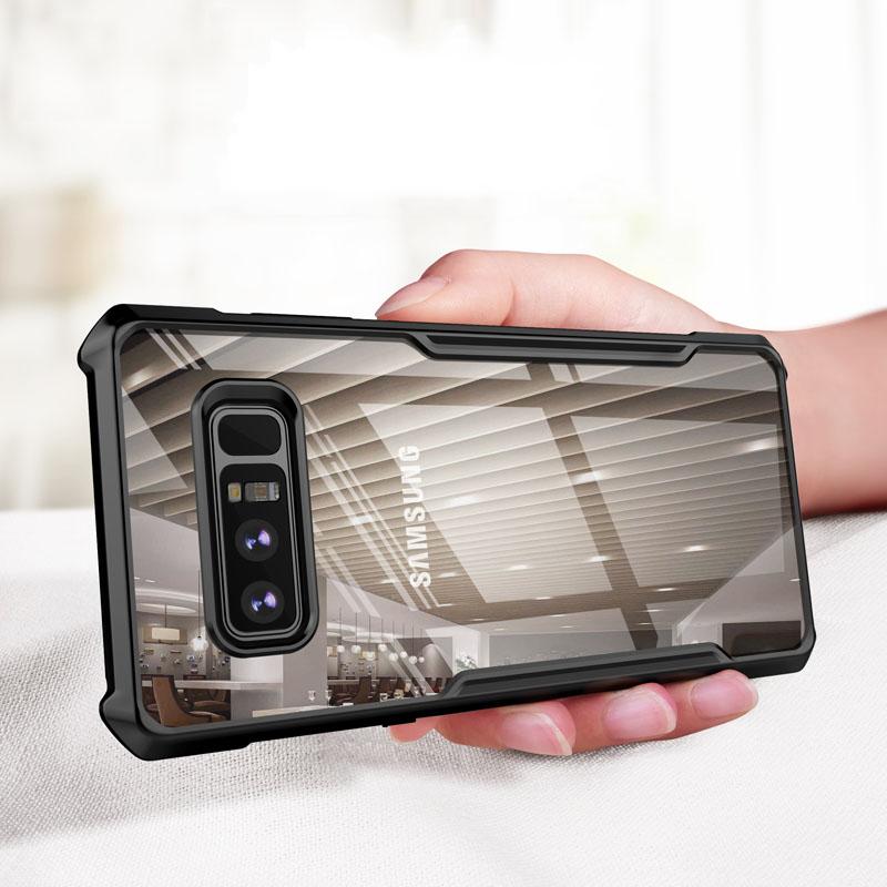 Ốp lưng Samsung Galaxy Note 8 Note 9 - Ốp chống sốc Xundd lưng cứng trong suốt viền TPU dẻo cao cấp đạt chứng nhận của SGS