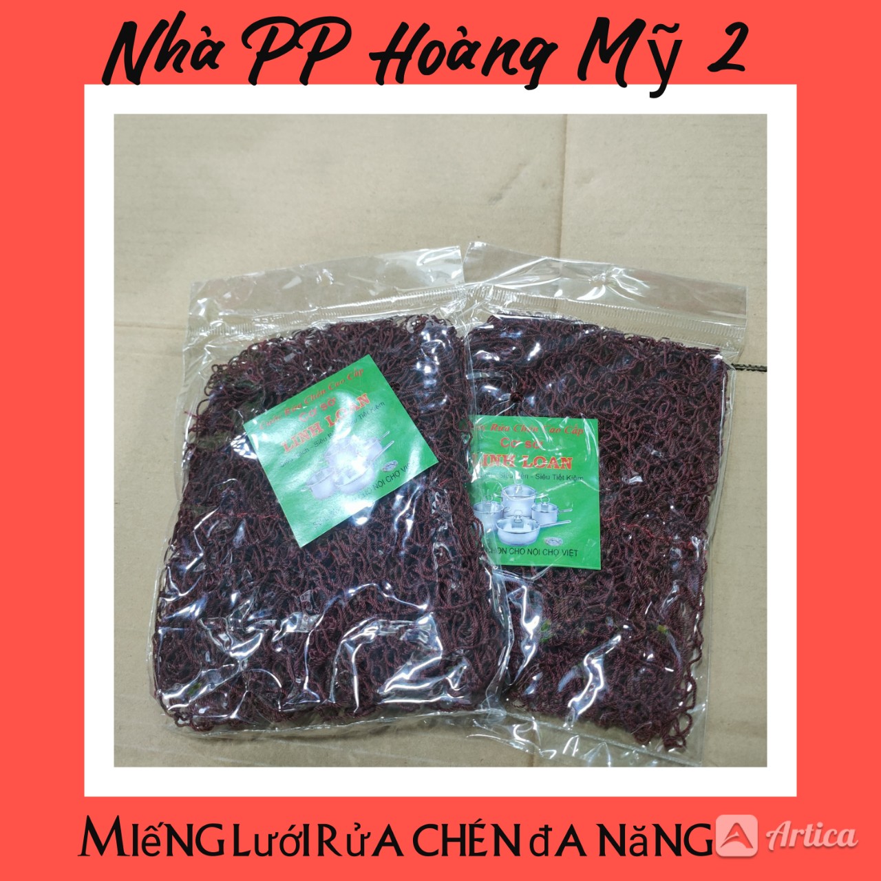 Miếng lưới rửa chén đa năng