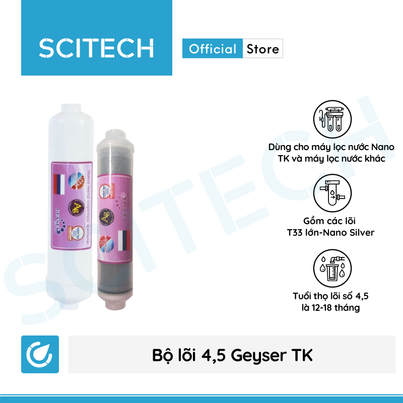 [HCM]Máy lọc nước Nano Geyser TK5