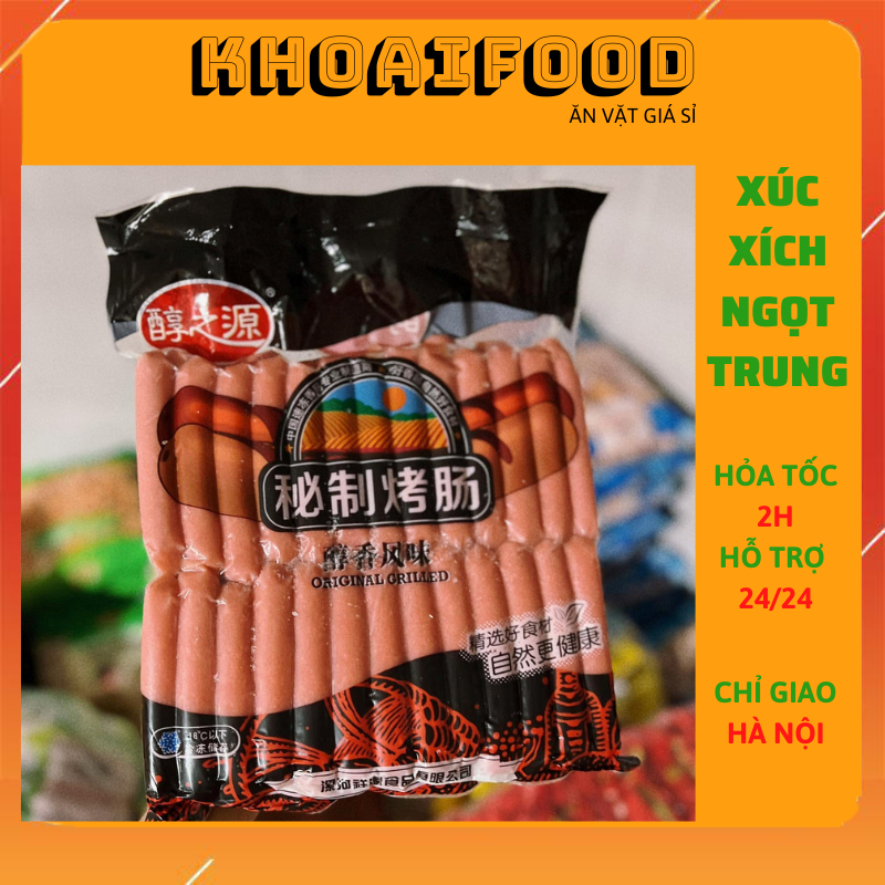 Xúc xích ngọt thơm hàng Trung