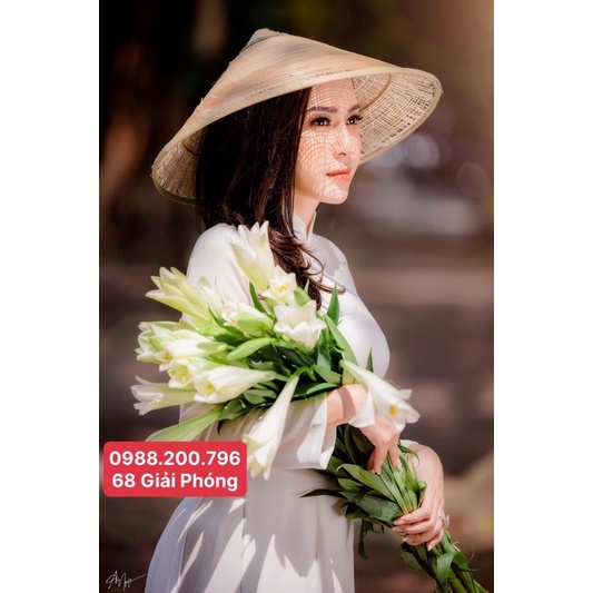 (Mua 3 tặng 1) Nón lá chụp ảnh, nón trang trí