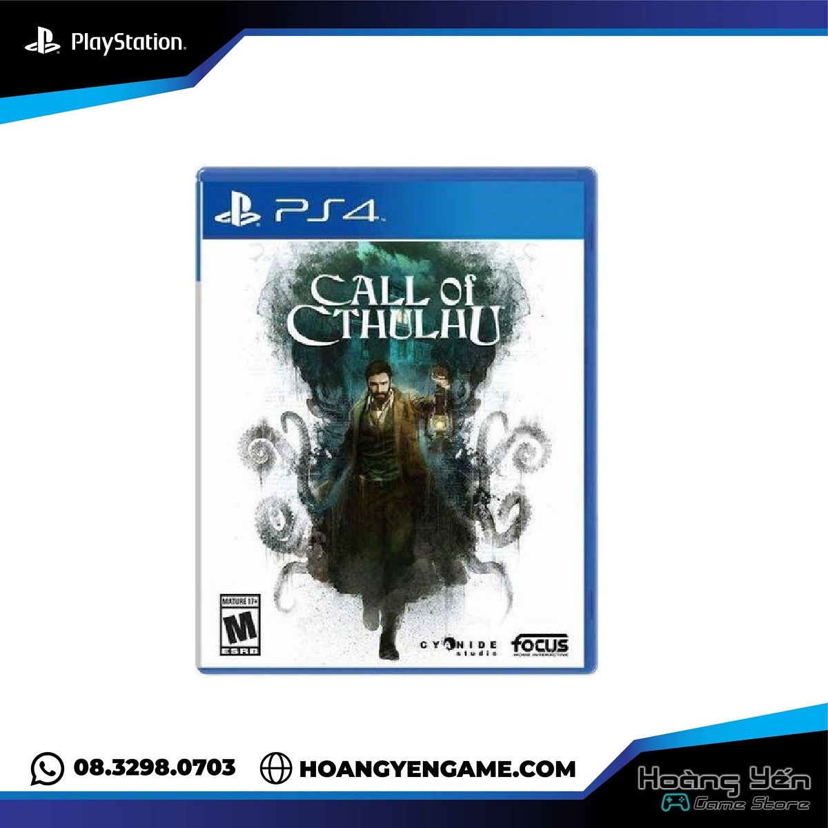 Đĩa Game Ps4 Call of Cthulhu