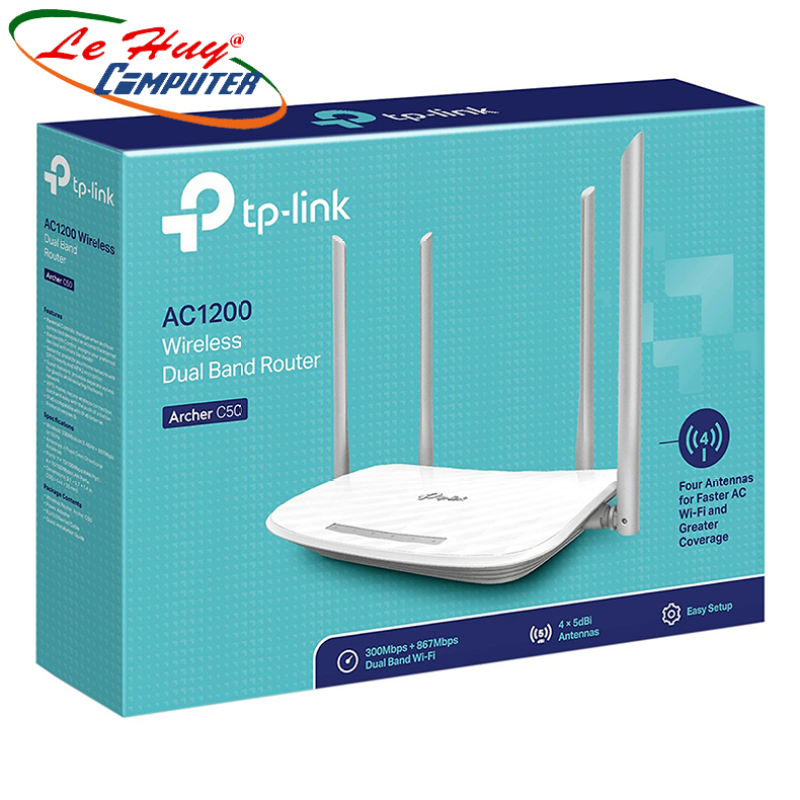 Bảng giá Router Wifi Băng Tần Kép Ac1200 Tplink Archer C50 Phong Vũ