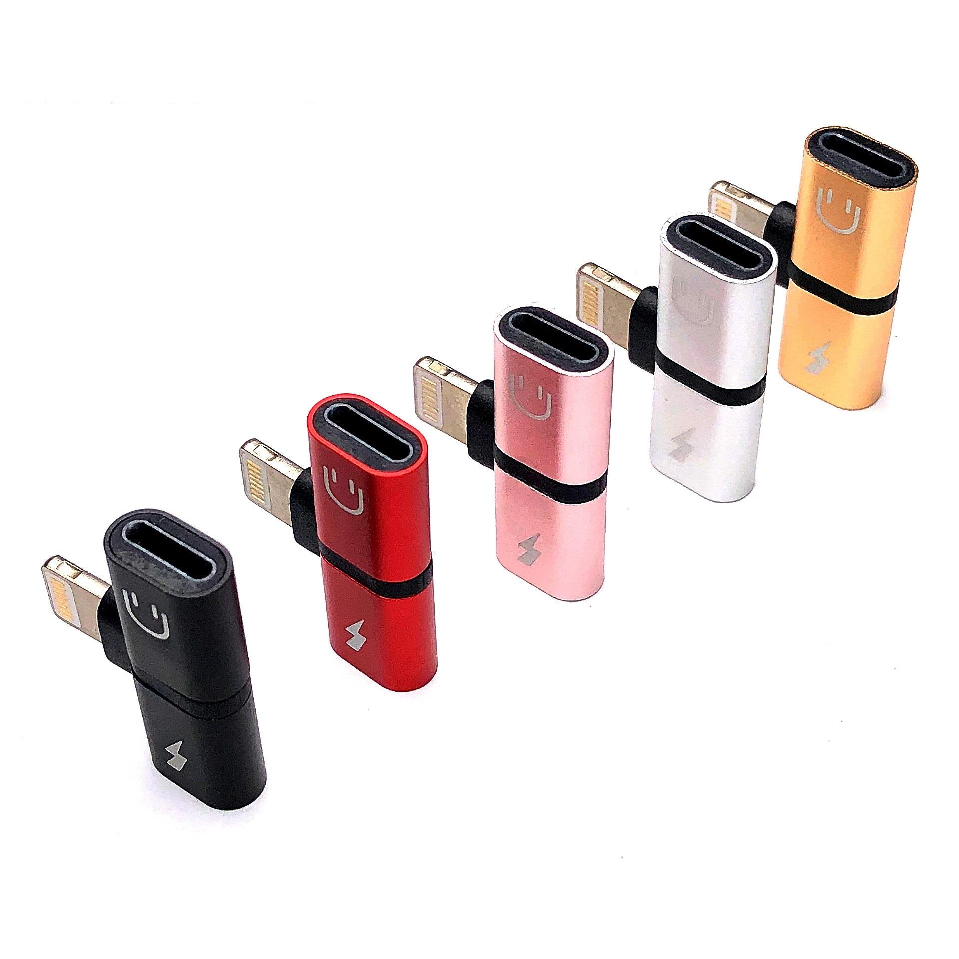 Cáp chuyển đổi lightning tai nghe và sạc cho IP7/8 2 đầu tiện lợi chất lượng