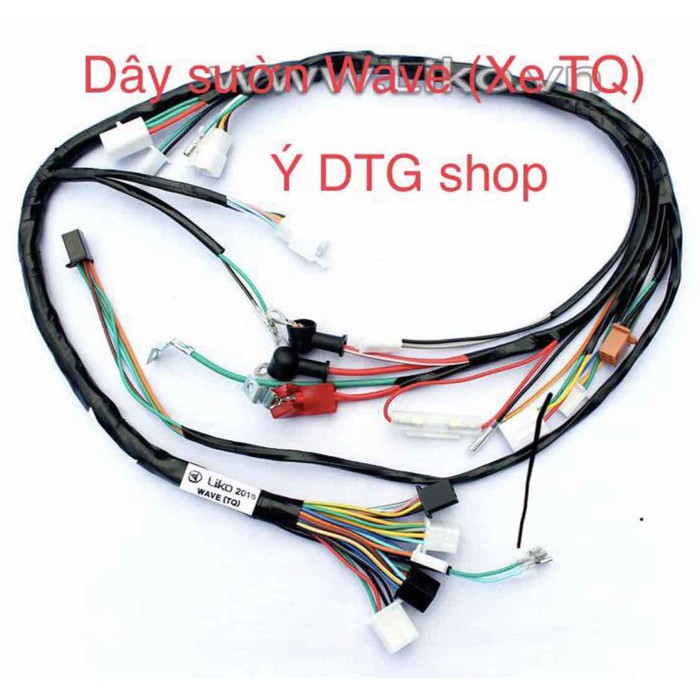 dây điện sườn xe wave TQ