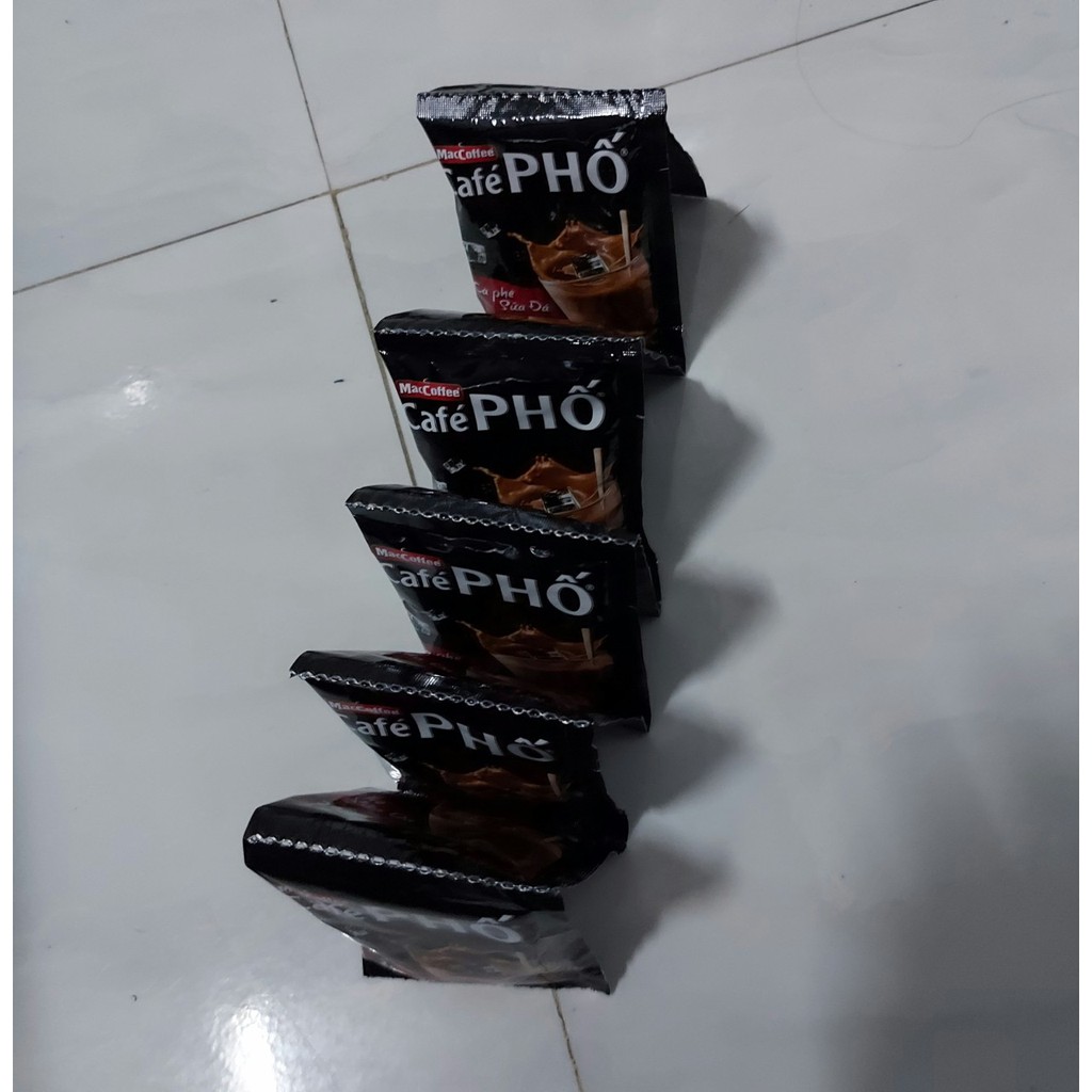 CÀ PHÊ PHỐ SỮA DÂY 10 GÓI x 24g