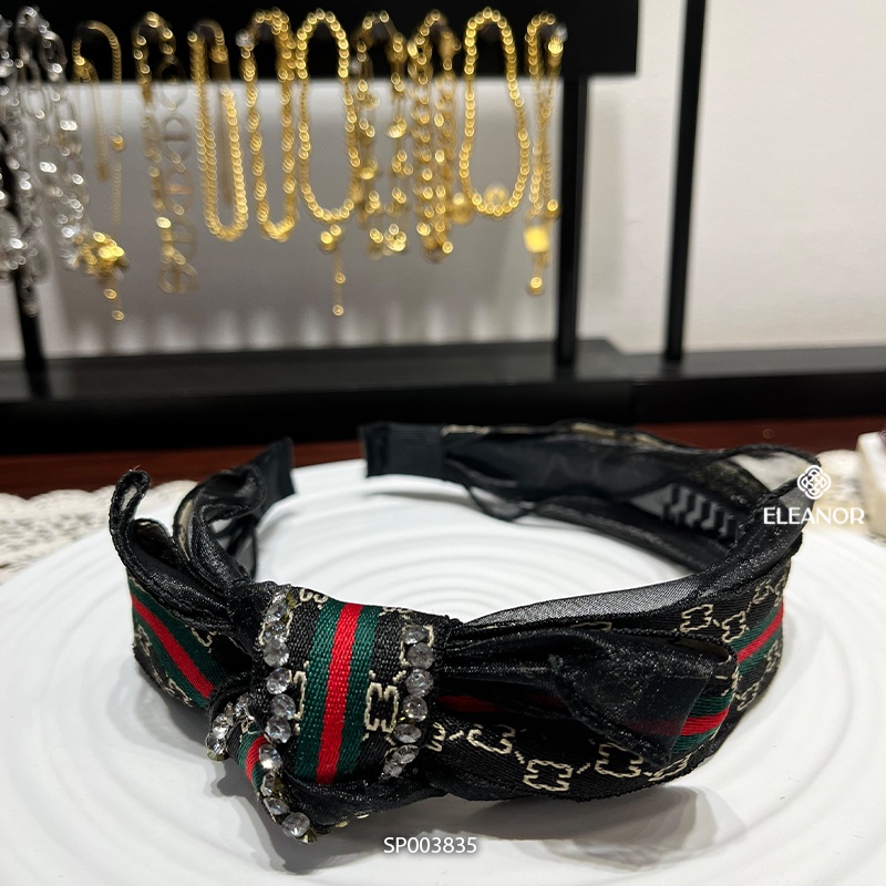 Cài tóc nữ Eleanor Accessories băng đô đính đá phụ kiện tóc 3835