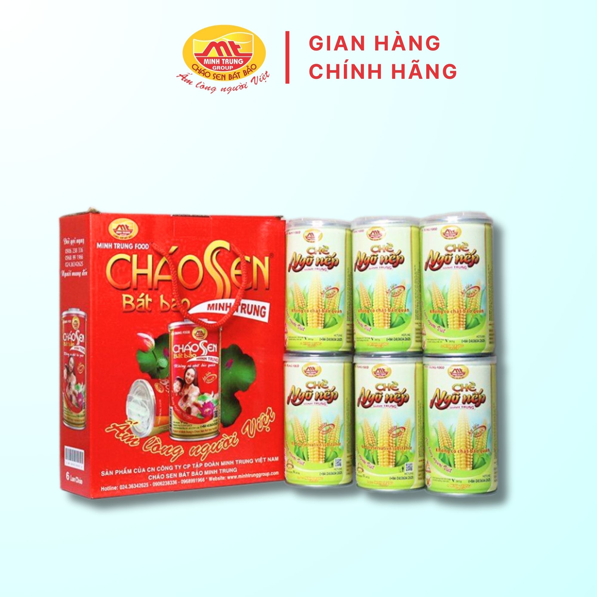 Tea glutinous corn intelligent Chinese noodle combo 6 Cans