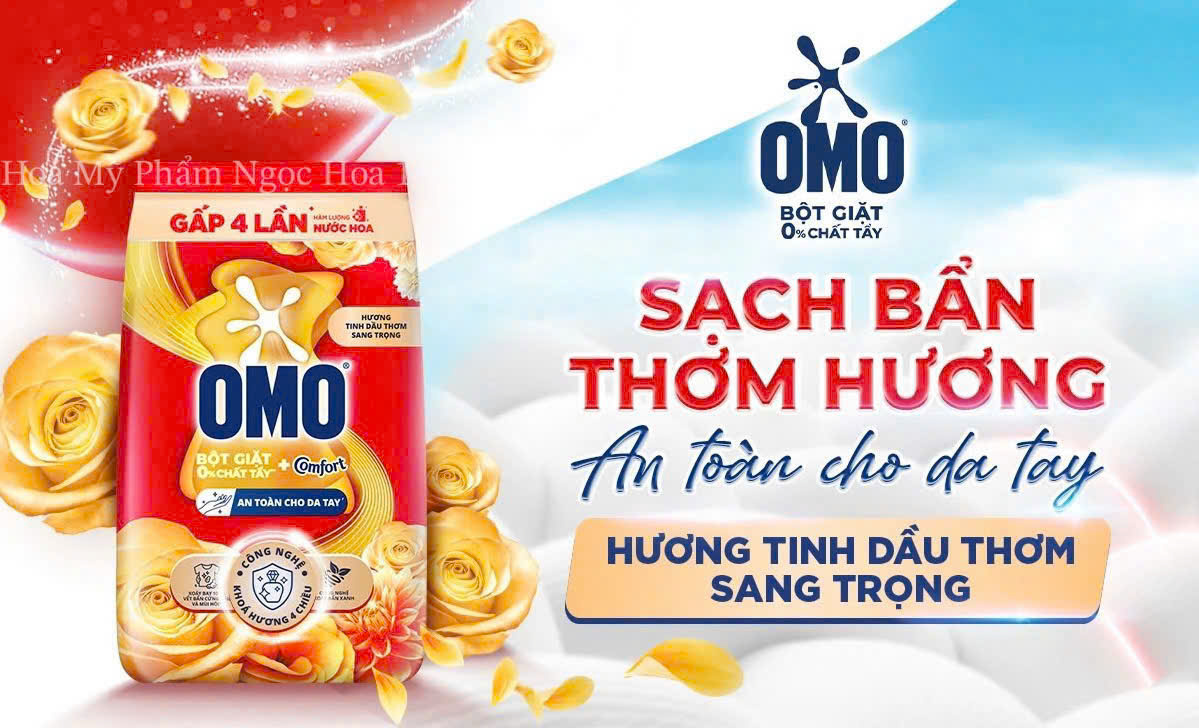 BỘT GIẶC TAY OMO COMFORT 5,1Kg