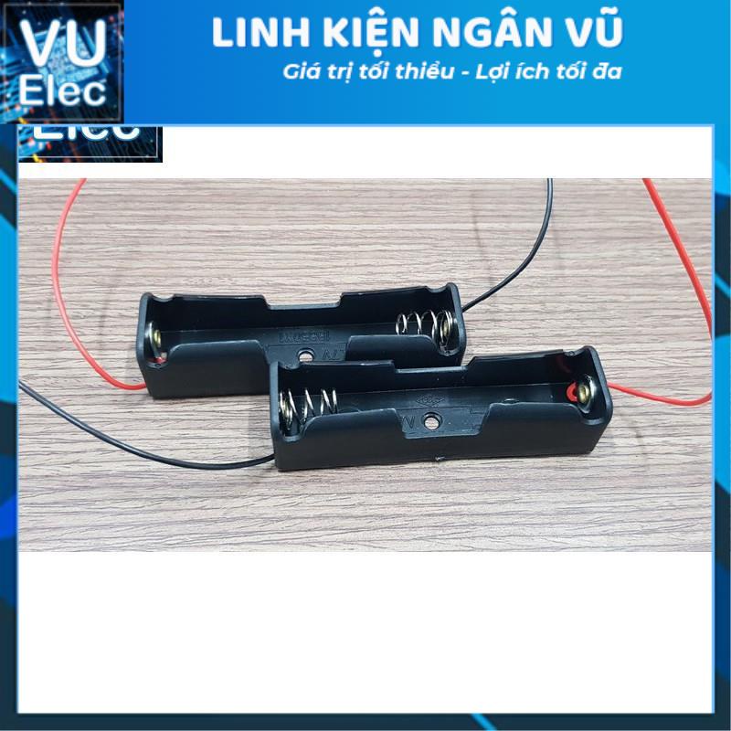 Hộp đế pin ultrafire 18650 aa