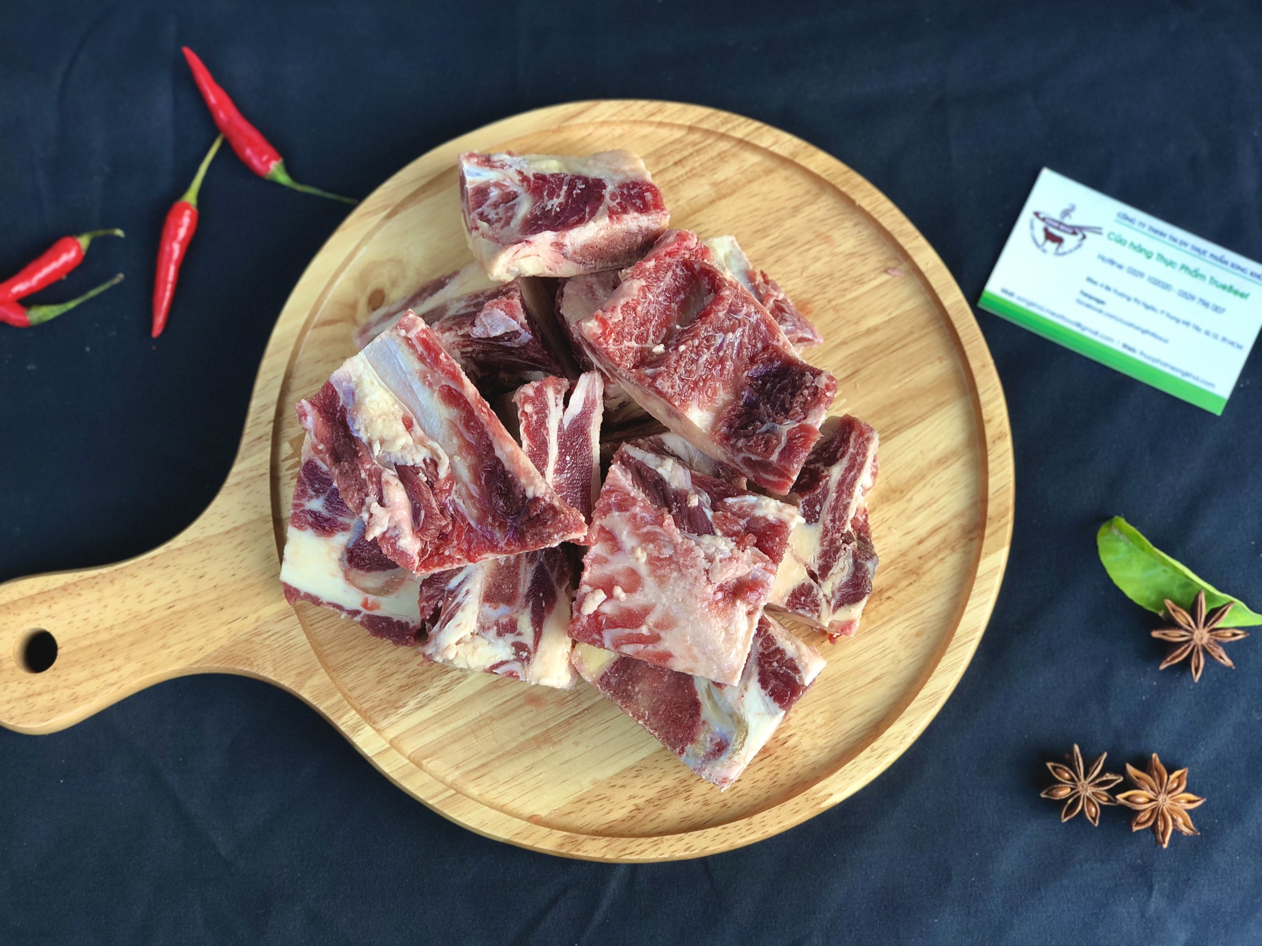 HCM giao nhanh - Sườn Sụn Bò Úc 1kg - Thích hợp món hầm, bún bò