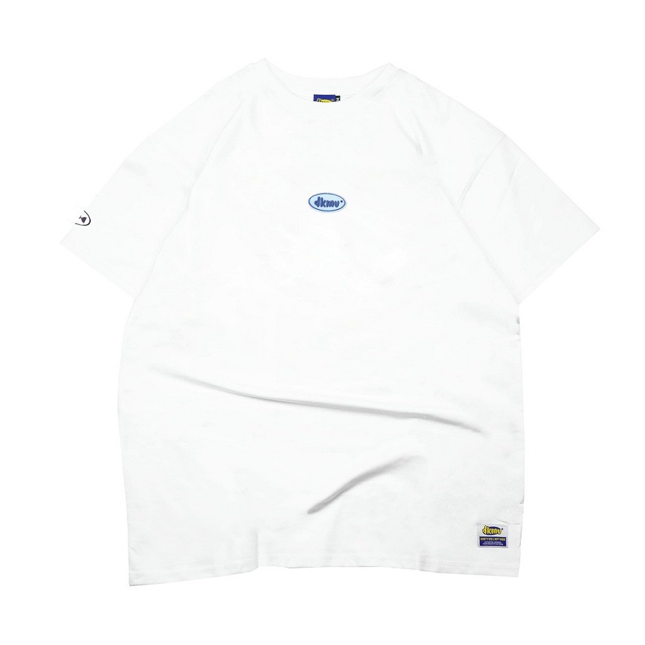 Áo thun nữ form rộng nhiều màu pastel DKMV Tee Basic Rubber Tag | K09-T1