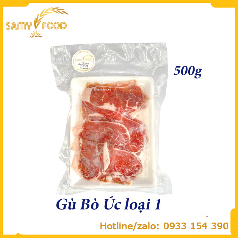 [Tokbokki Store] [HCM SHIP 2H] Thịt Gù Bò Úc 500g
