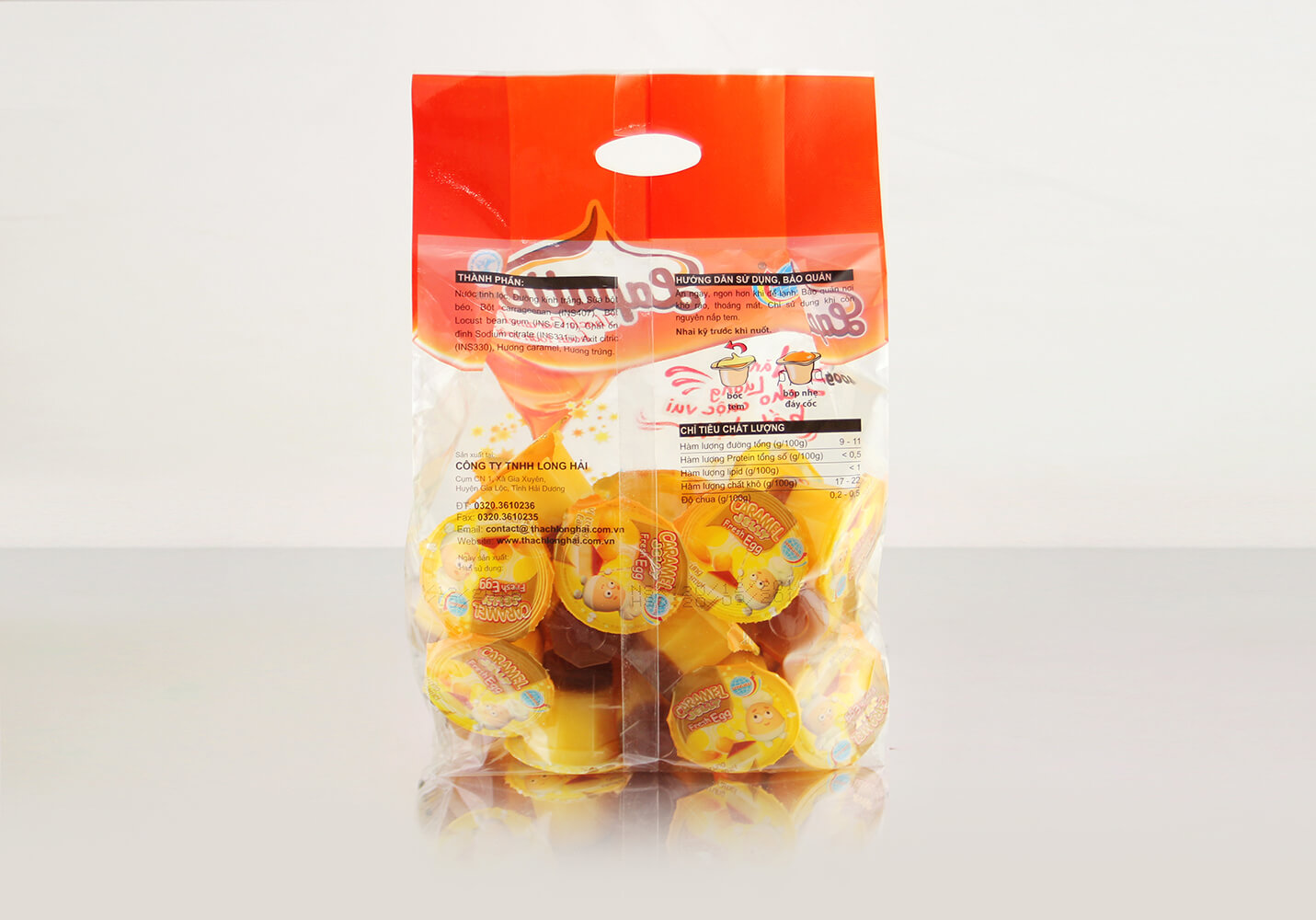 Thạch Caramel Lapatie 400g