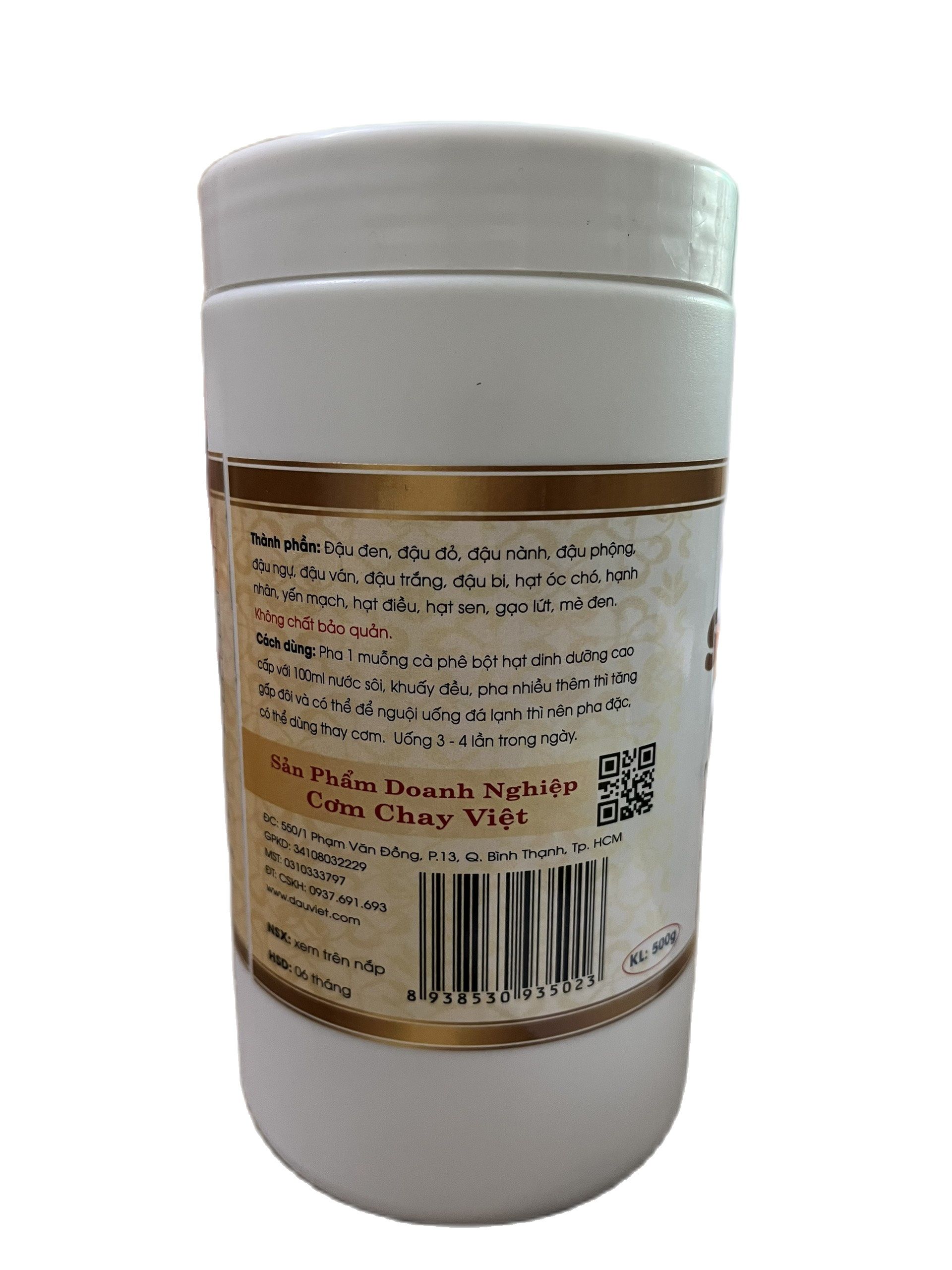 Sữa Đậu 15 Loại Hạt Không Đường 500g
