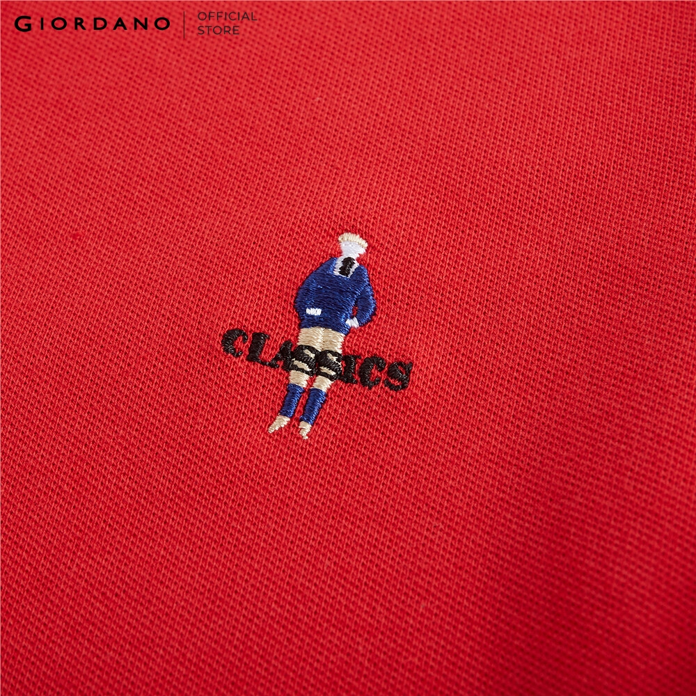 GIORDANO Áo Thun Nữ Có Cổ Classics Polo 05319260