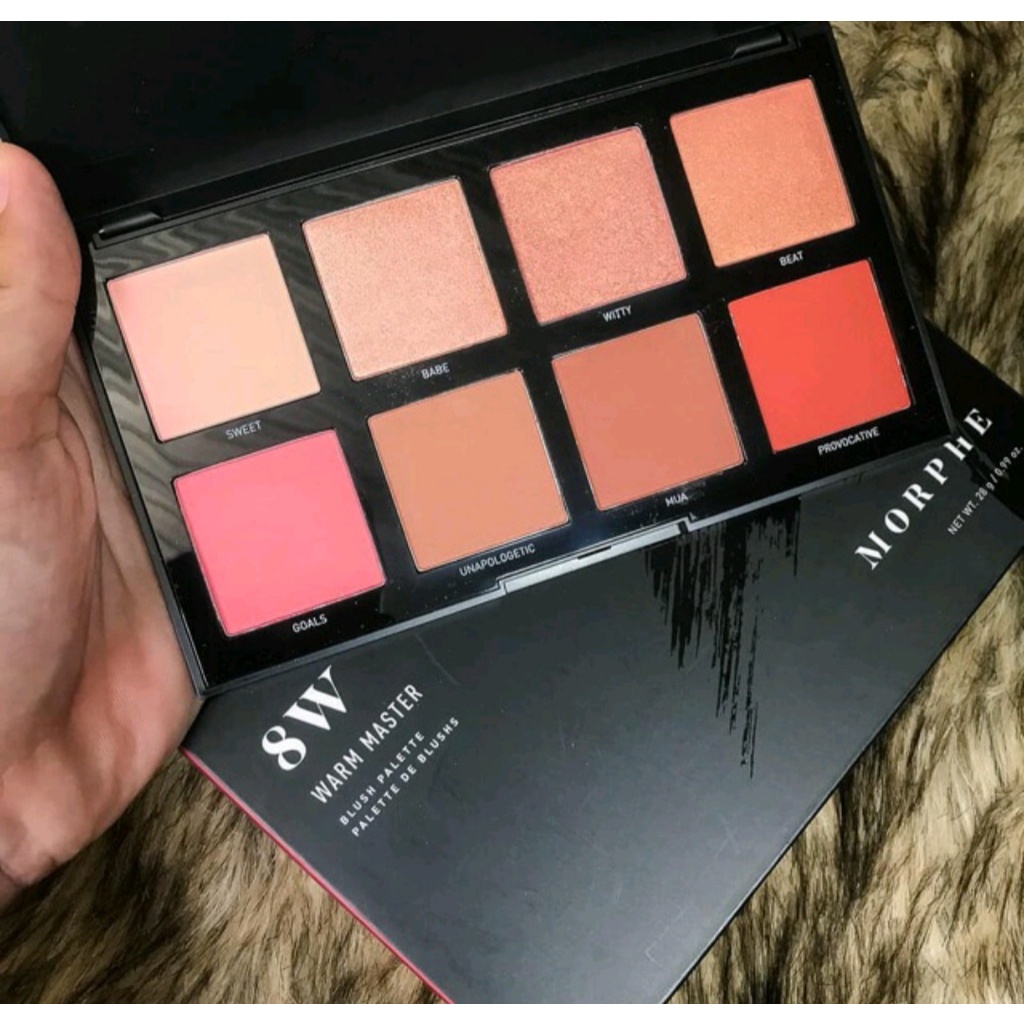 Bảng má Morphe 8W Warm Master Blush Palette - mylysstoredn