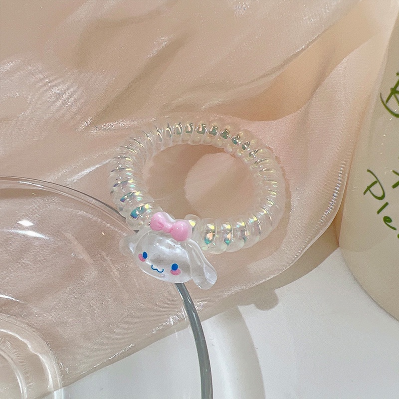 Dây cột tóc lò so hình con vật ngỗ nghĩnh ls02