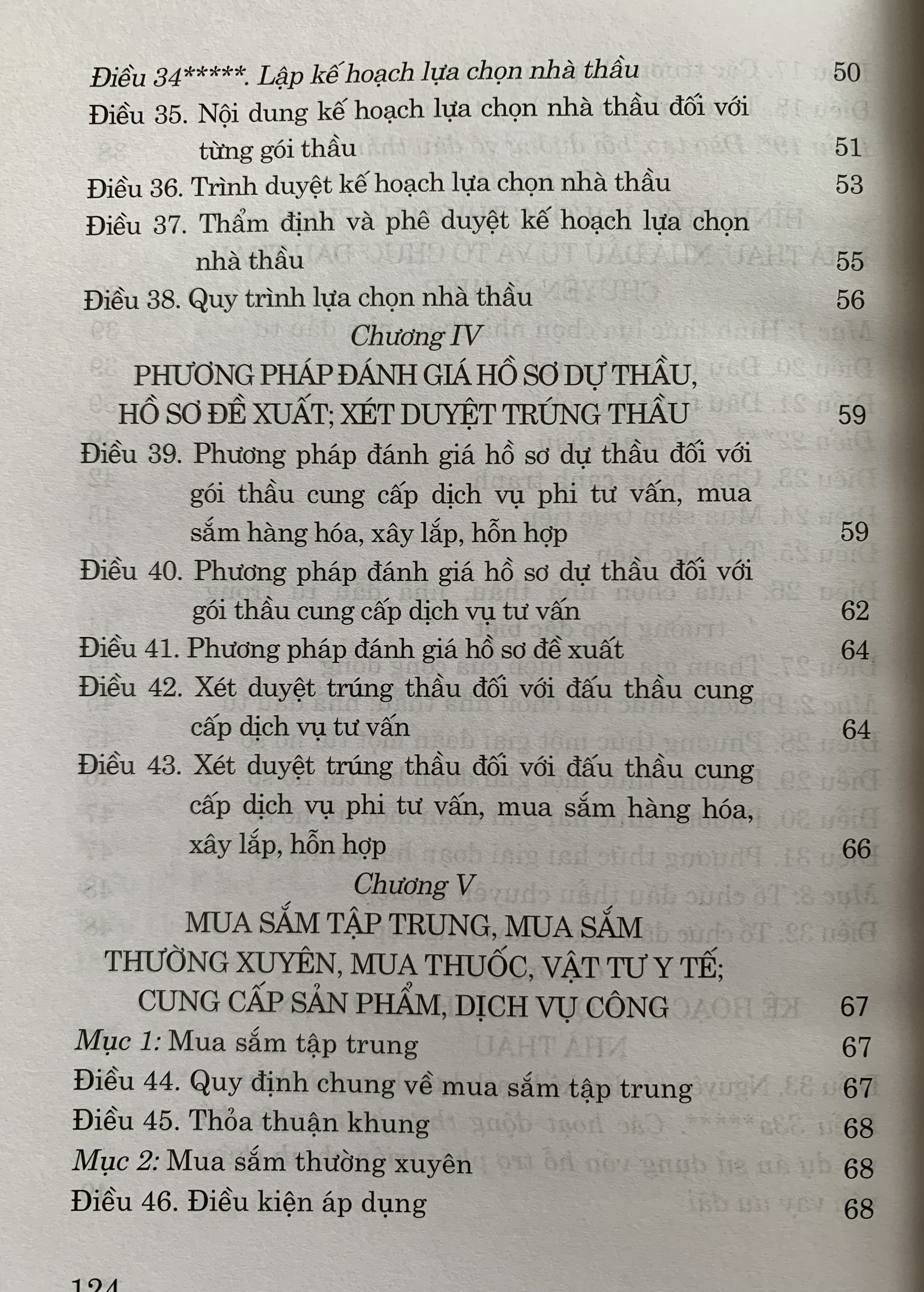 Luật Đấu Thầu (Hiện Hành)