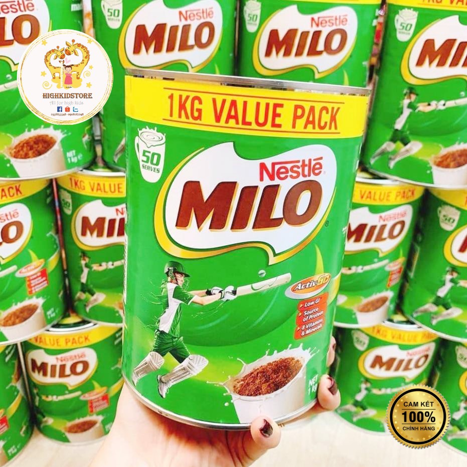 [HCM] Date 5/2025 MILO 1KG NỘI ĐỊA CHUẨN ÚC