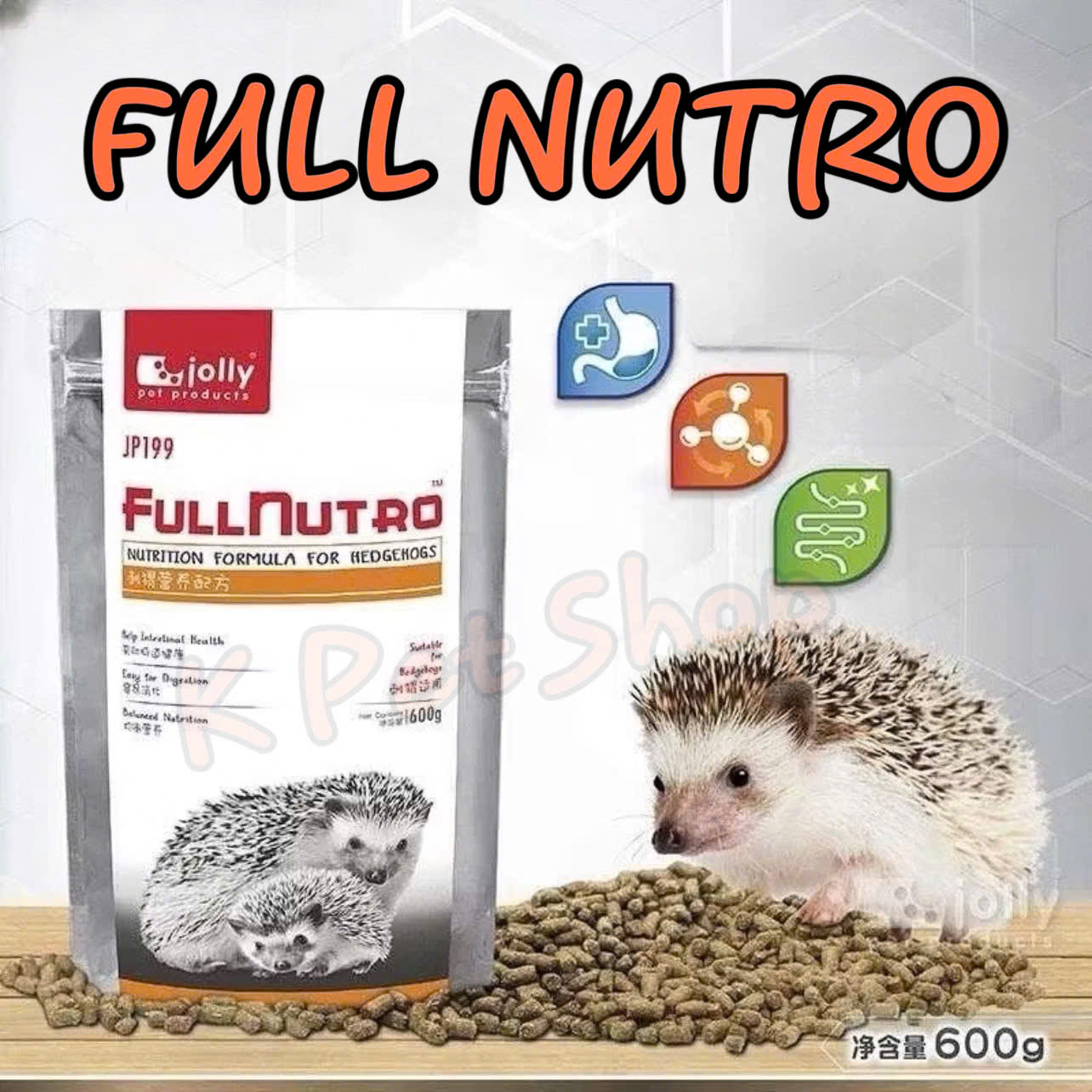 Thức ăn cho nhím Hạt khô Full Nutro Nhím