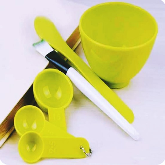 [HCM]BỘ DỤNG CỤ TRỘN ĐẮP MẶT NẠ 4 IN 1